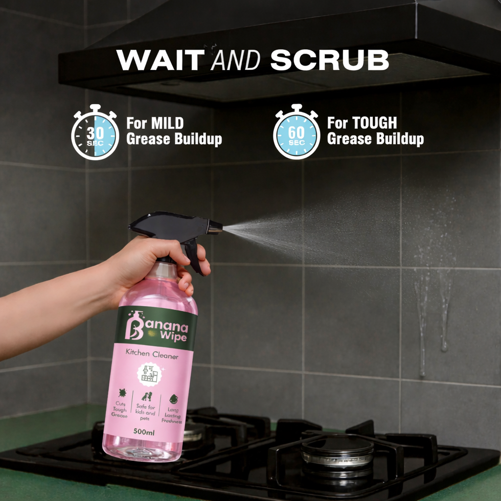 Banana Wipe Kitchen Cleaner Spray and Degreaser I 500 ml