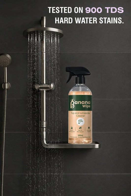 Banana Wipe Tap & Limescale Cleaner Spray - 500 ml