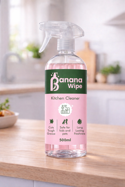 Banana Wipe Kitchen Cleaner Spray and Degreaser I 500 ml