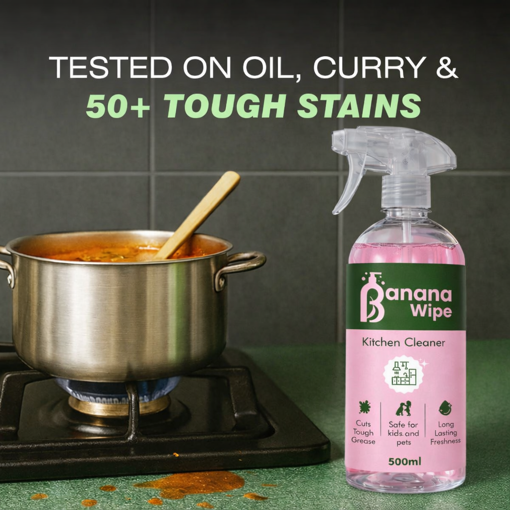 Banana Wipe Kitchen Cleaner Spray and Degreaser I 500 ml
