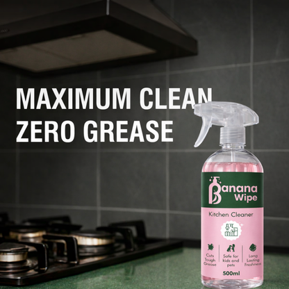 Banana Wipe Kitchen Cleaner Spray and Degreaser I 500 ml