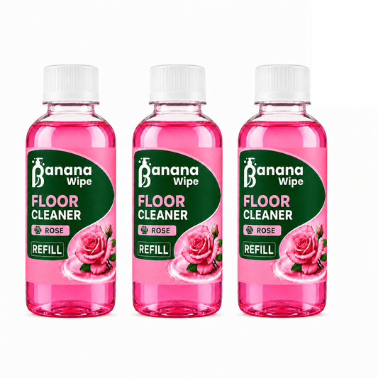 Smart Refill Rose Floor Cleaner Pack 3- Make 3 Bottle of 500 ML Rose Floor Cleaner